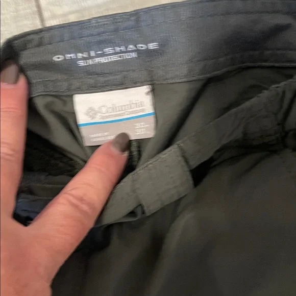 Columbia Men's Convertible Pants Size 30x30 EUC - Picture 3 of 4